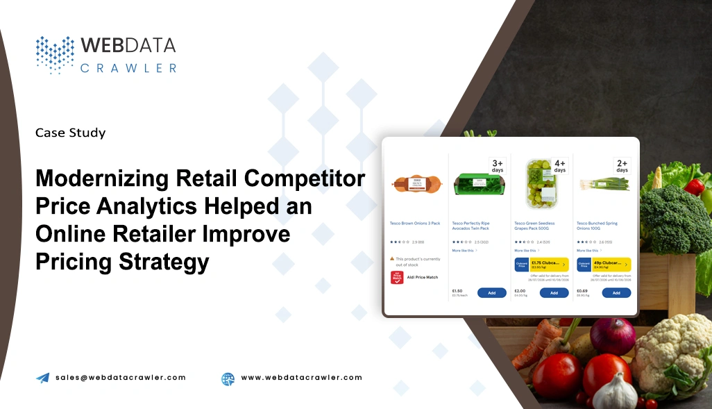 Retail Competitor Price Analytics via Web Scraping: Case Study
